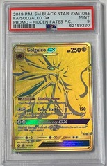 Solgaleo GX - SM104a - SM Black Star Promos - PSA 9